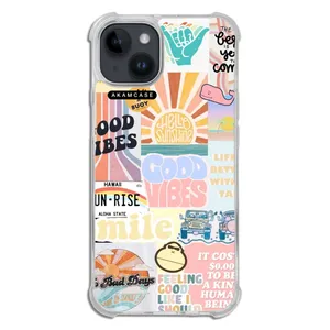 AKAM AMCWTA14-GOOD VIBES12 Cover For Apple iPhone 14