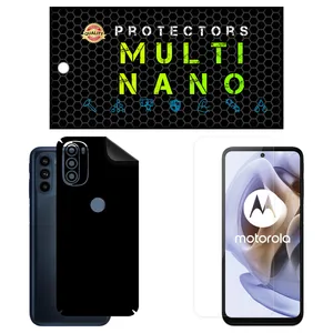 Multi Nano X-SFM Screen Protector For Motorola Moto G41 with back skin