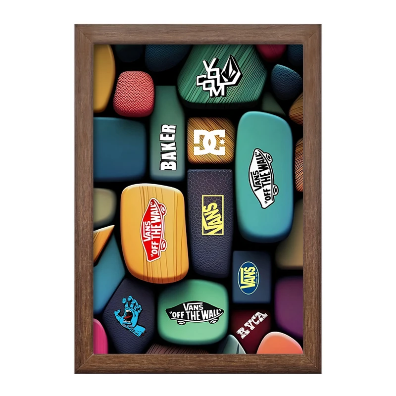 تابلو خندالو طرح برند کد F10846