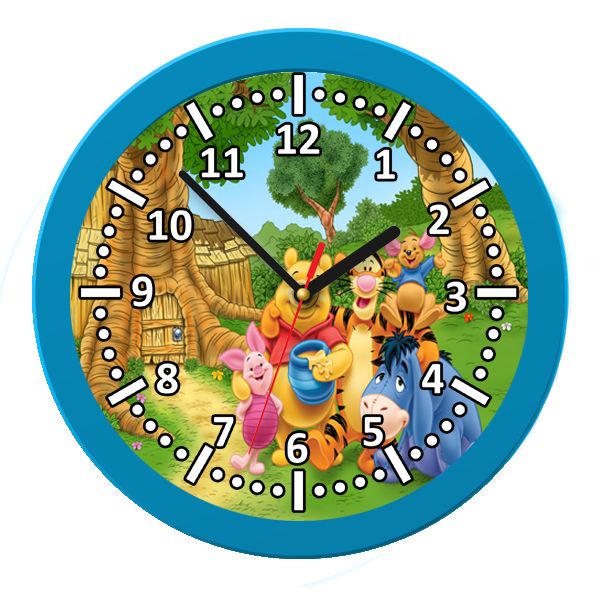 ساعت دیواری کودک مدل pooh