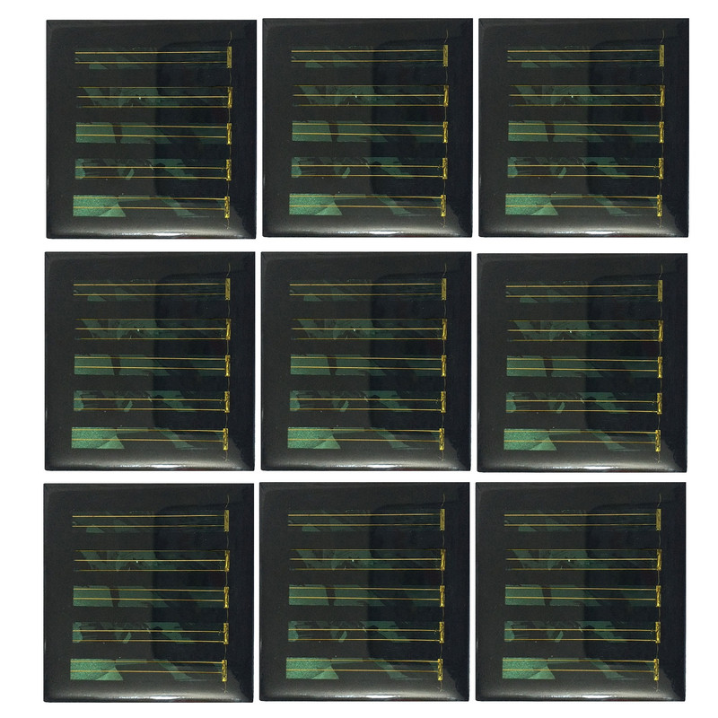 پنل خورشیدی مدل اس پی ظرفیت 2 وات بسته نه عددی پنل خورشیدی مدل اس پی ظرفیت 2 وات بسته نه عددی