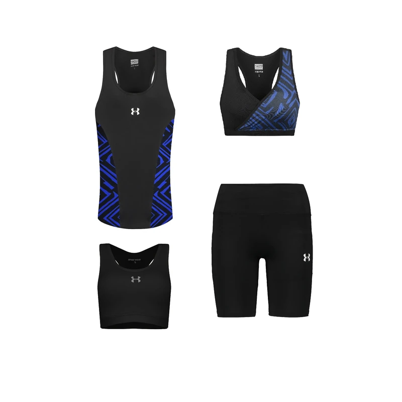 ست چهار تکه لباس ورزشی زنانه مدل 1801-1901-8101-69