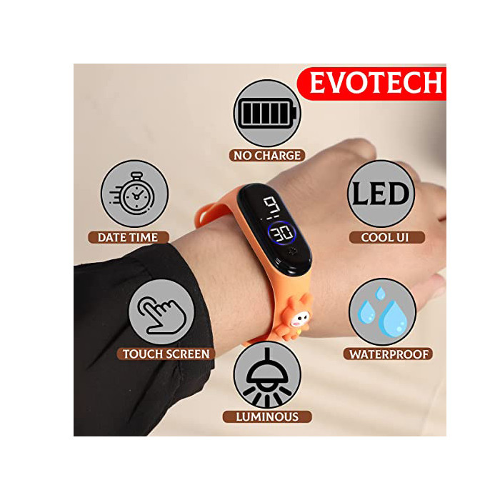 ساعت مچی دیجیتال مدل لمسی ضد آب کد O3