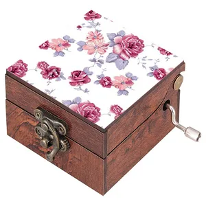 جعبه موزیکال مدل گل کد N23