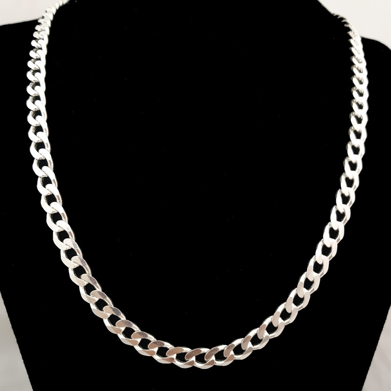 زنجیر نقره مردانه کد KART32.28