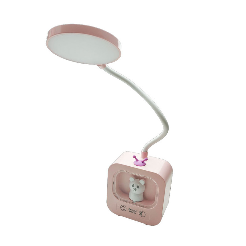 چراغ مطالعه شارژی مدل فانتزی 3 حالته لمسی طرح شبخواب خرسی کد 1943