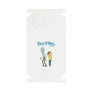MAHOOT Rick and Morty-FullSkin Cover Sticker for Apple iPhone 12