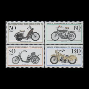 تمبر یادگاری مدل خارجی مجموعه 4 عددی 