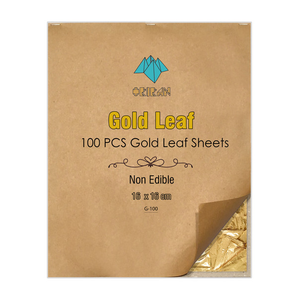  ورق طلا اوریران کد G-100 بسته 100 عددی