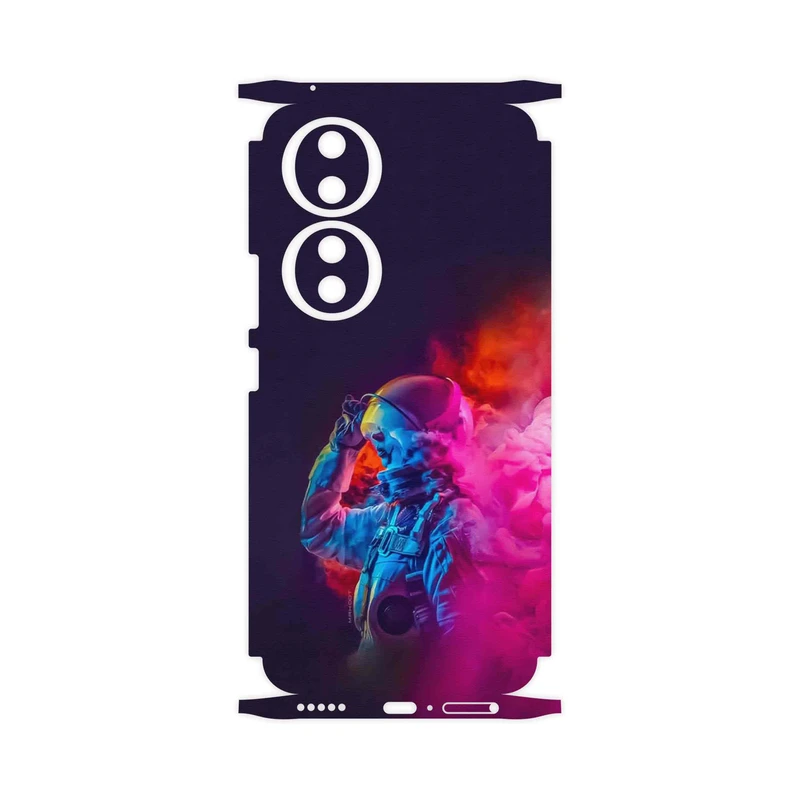 برچسب پوششی ماهوت مدل Smoke Rainbow Digital Art 1-FullSkin مناسب برای گوشی موبایل آنر 90