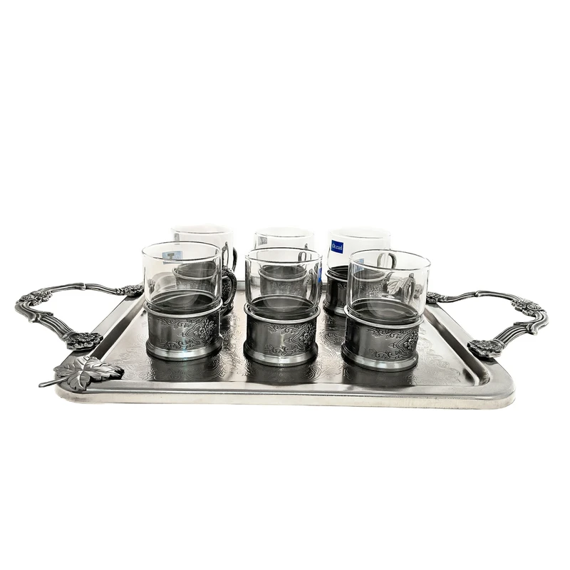 سرویس چای خوری 7 پارچه پیتر پیوتر کد 8586