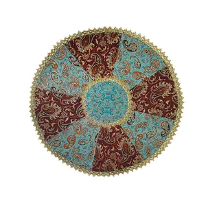 رومیزی ترمه مدل چهل تکه سالار کد F145