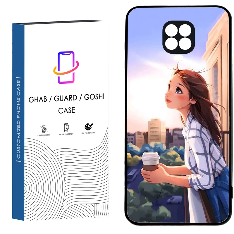 کاور قاب گارد گوشی طرح دخترانه کد 25- TPU مناسب برای گوشی موبایل شیائومی Redmi Note 9s / Note 9 pro