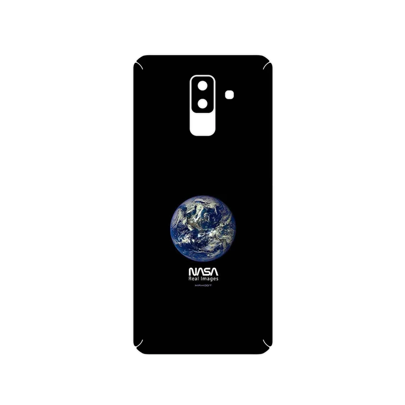 برچسب پوششی ماهوت مدل NASA Home Earth مناسب برای گوشی موبایل سامسونگ Galaxy A6 Plus 2018