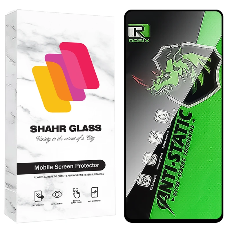 محافظ صفحه نمایش شهر گلس مدل ROBIXS مناسب برای گوشی موبایل شیائومی Redmi 14C 5G / Redmi 14R