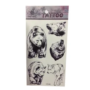 تتو موقت طرح خرس کد 238