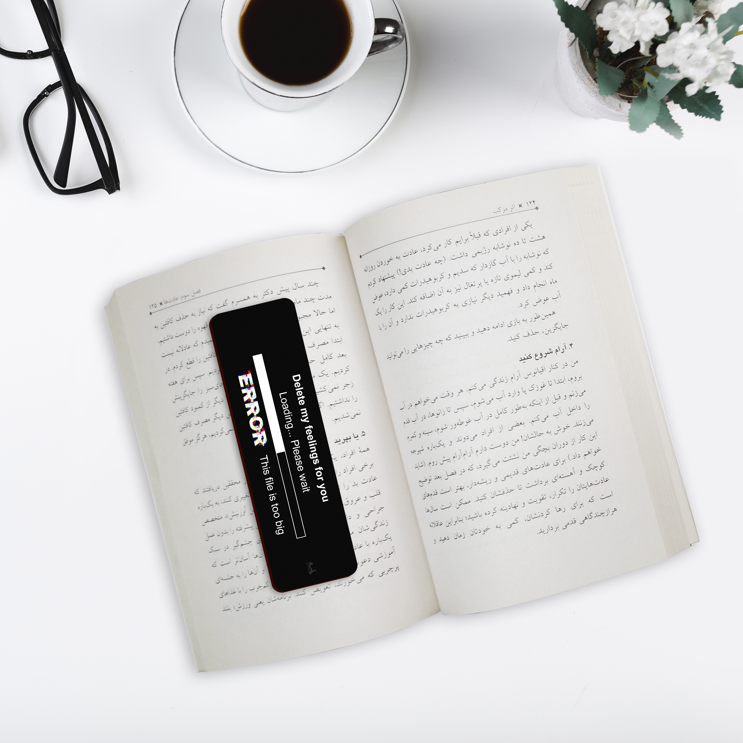 نشانگر کتاب لوکسینو مدل ERROR کد Bookland_187