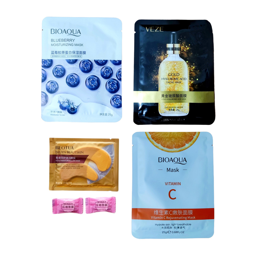 ماسک صورت بایوآکوا مدل 02 وزن 25 گرم بسته 4 عددی به همراه قرص ماسک بایوآکوا بسته 2 عددی ماسک صورت بایوآکوا مدل 02 وزن 25 گرم بسته 4 عددی به همراه قرص ماسک بایوآکوا بسته 2 عددی