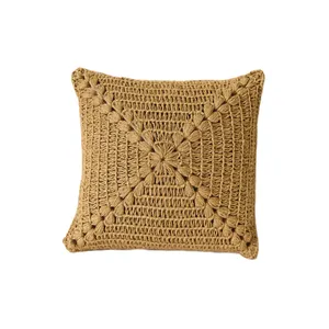 کوسن بافتنی مدل رافیا کد 639