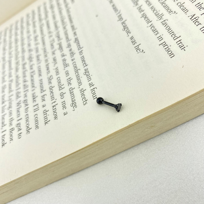 پیرسینگ گوش زنانه مدل تک نگین کد P4326 پیرسینگ گوش زنانه مدل تک نگین کد P4326