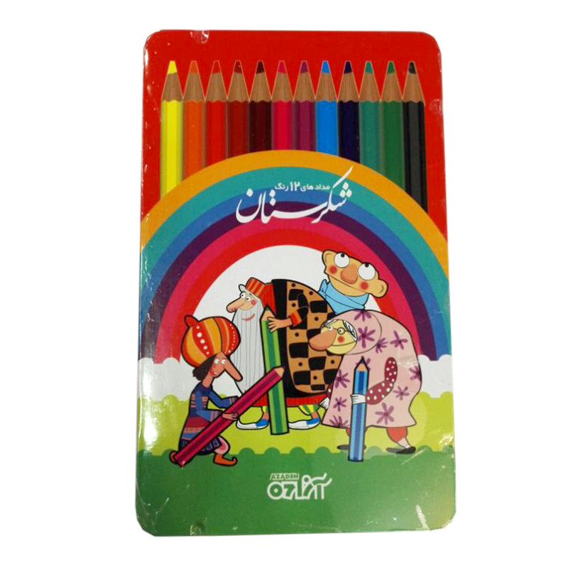 مداد رنگی آزاده مدل NO:303