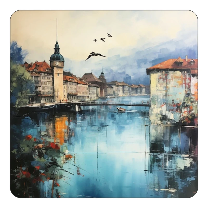 مگنت کاکتی طرح نقاشی رنگ روغن مدل mp72203