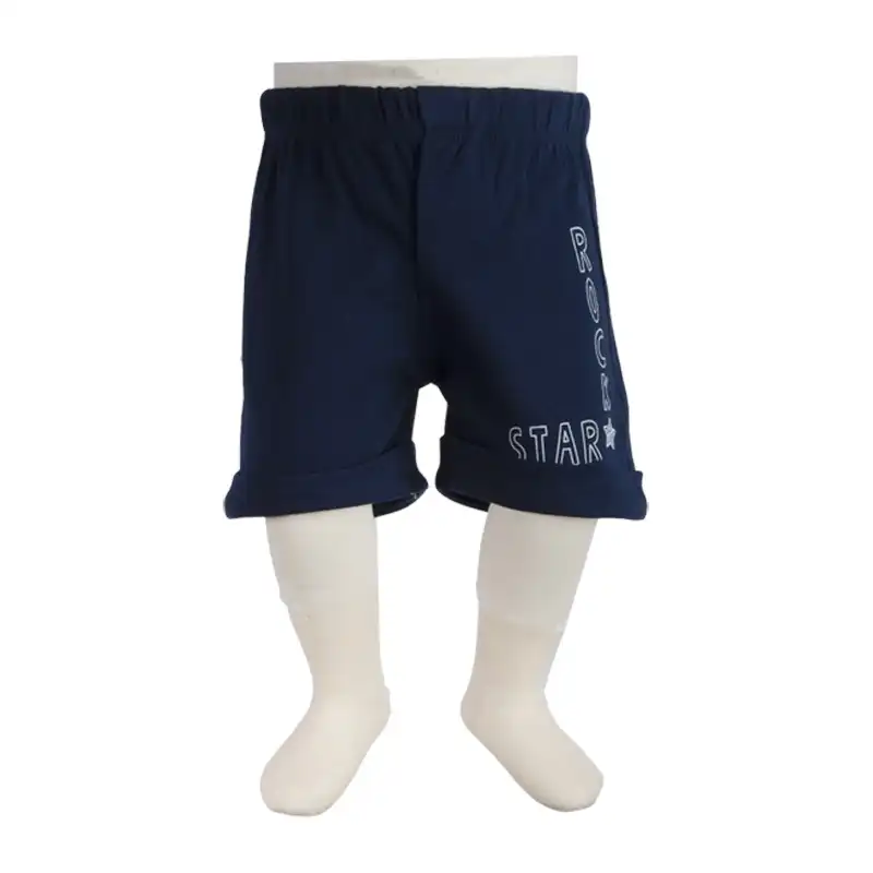 ست تی شرت و شلوارک نوزادی آدمک مدل تمام چاپ کد 160004