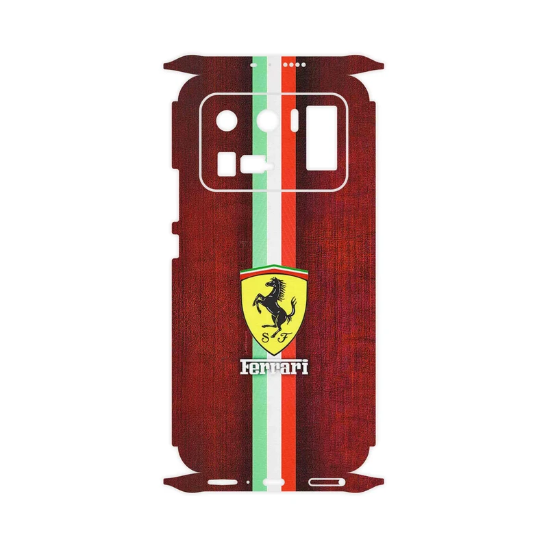 برچسب پوششی ماهوت مدل Ferrari-FullSkin مناسب برای گوشی موبایل شیائومی Mi 11 Ultra