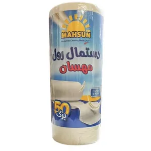 دستمال نظافت مهسان کد 01 بسته 50 عددی