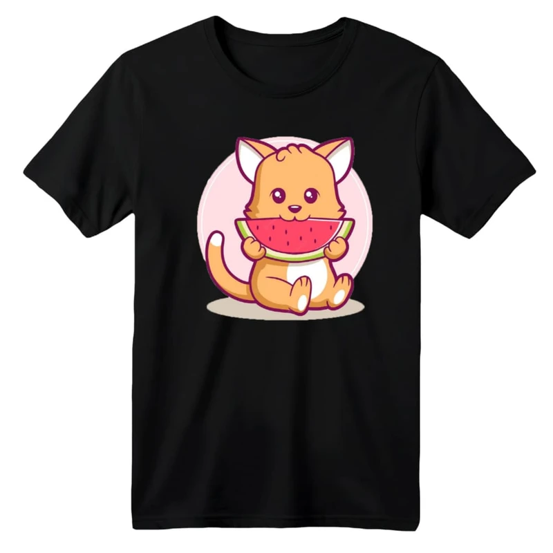 تی شرت آستین کوتاه بچگانه مدل سگ یلدایی کد 1