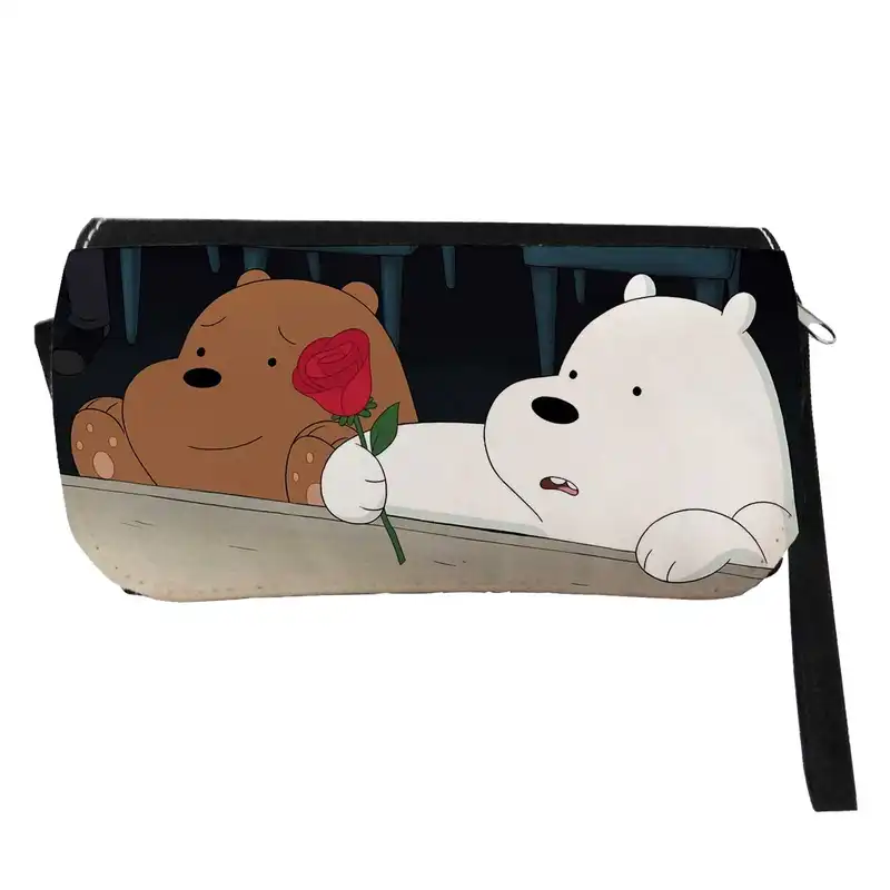 جامدادی مدل دوزیپ طرح انیمیشن خرس های کله فندقی کد NI594