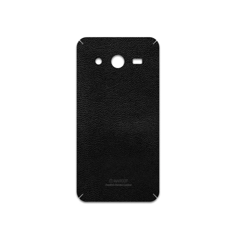 برچسب پوششی ماهوت مدل Black-Leather مناسب برای گوشی موبایل سامسونگ Galaxy Core 2