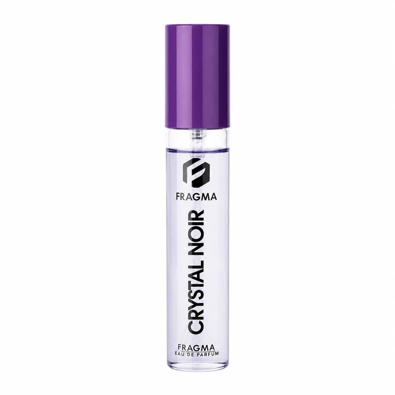 عطر جیبی زنانه فراگما مدل Crystal Noir با رایحه شیرین حجم 25 میلی‌لیتر