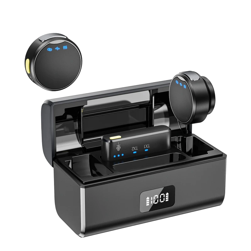 میکروفن بی سیم مدل M9 با درگاه Type-C