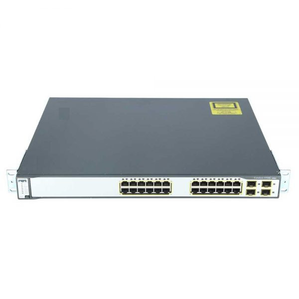 سوییچ 24 پورت سیسکو مدل WS-C3750-24-TS-S