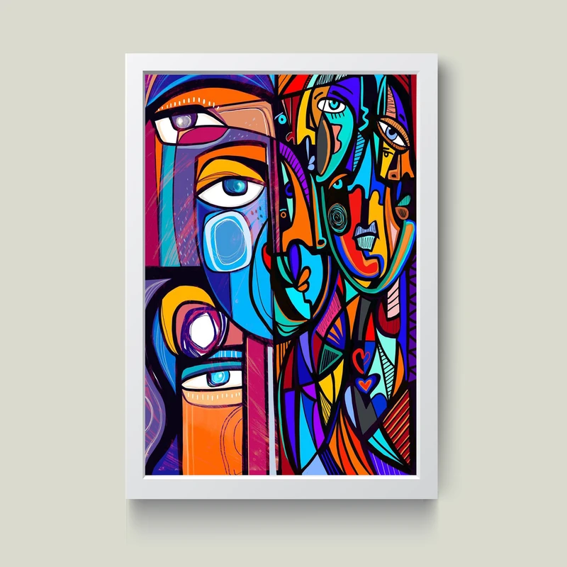 تابلو مدل چهره در چهره کد G7-49