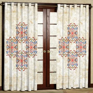 پرده مدل لوزی  هازان پانچی کد 4103 سایز 140x200 سانتی متر