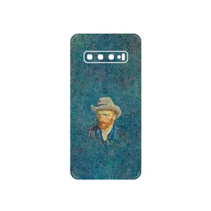 MAHOOT Self portrait with a gray felt hat Cover Sticker for Samsung Galaxy S10