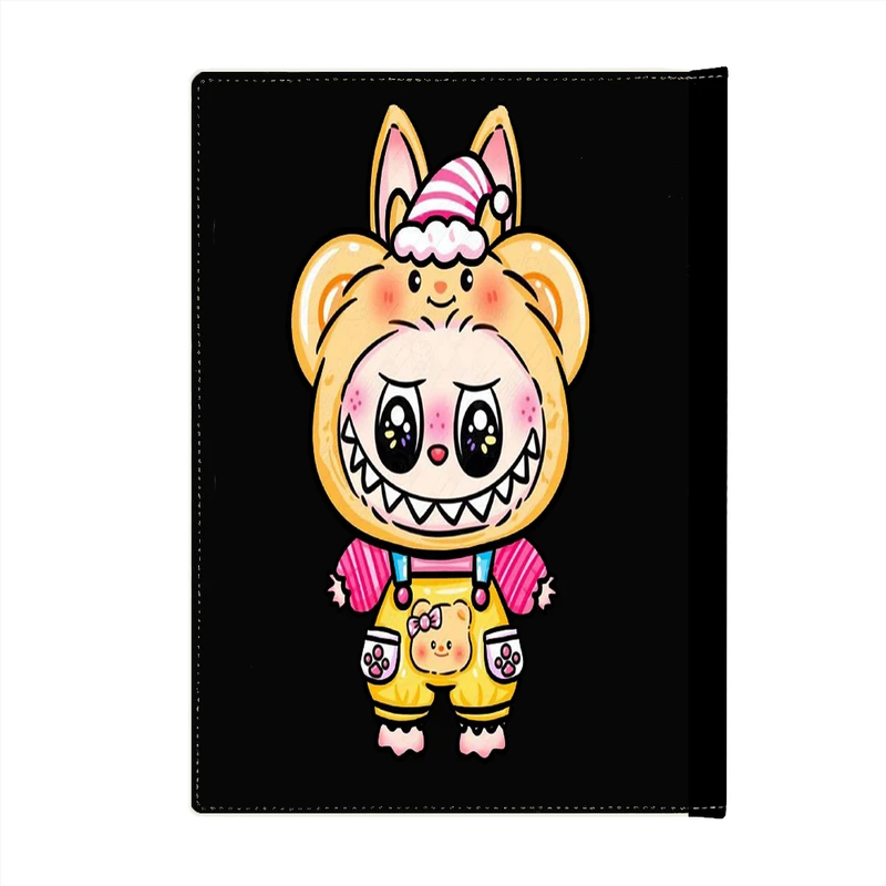 کلاسور پاد آفرین مدل فانتزی کارتونی طرح لبوبو بامزه ترند کد p268