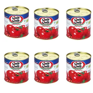 رب گوجه فرنگی چین چین - 800 گرم بسته 6 عددی