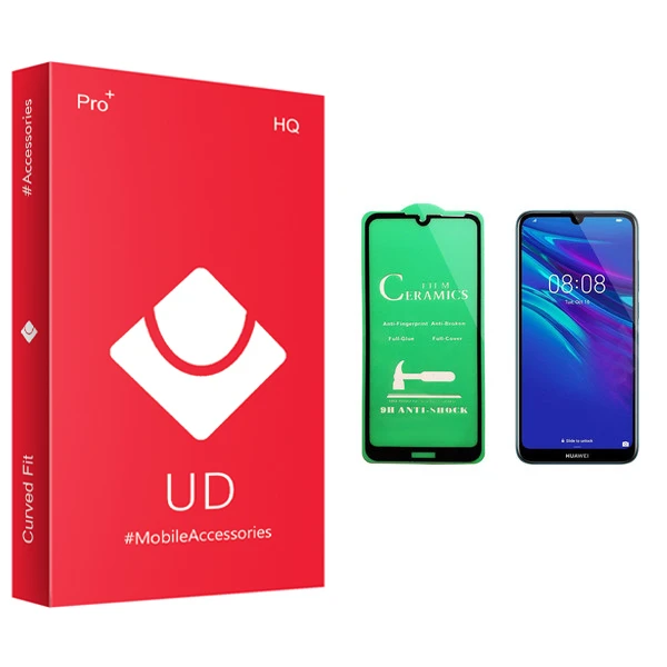 محافظ صفحه نمایش سرامیکی یو دی مدل HQ مناسب برای گوشی موبایل هوآوی Y6 2019