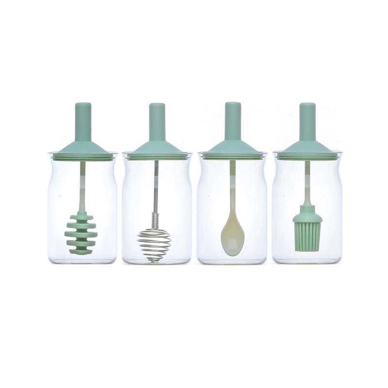 ظرف مربا و عسل مدل A01 مجموعه 4 عددی