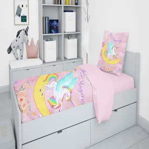 سرویس روتختی مدل اسب تکشاخ 4503 یک نفره 5 تکه