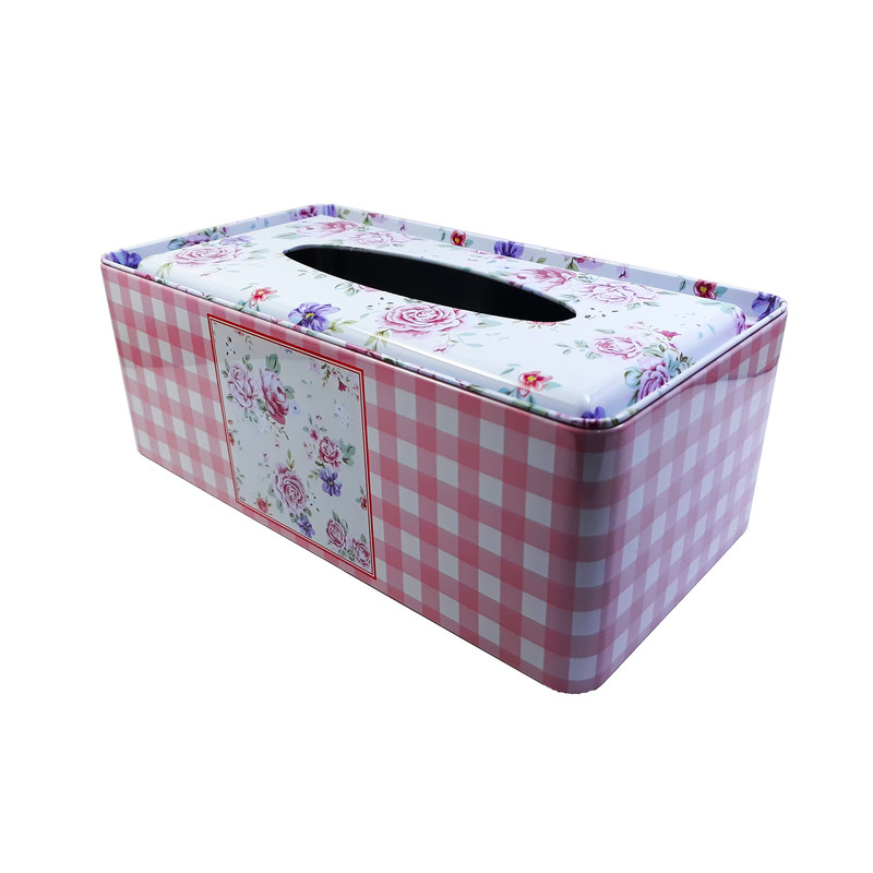 جعبه دستمال کاغذی طرح گل رز