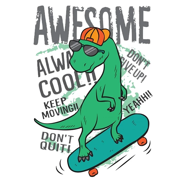 استیکر پارچه و لباس پاد آفرین طرح کارتونی بچگانه کد 2818