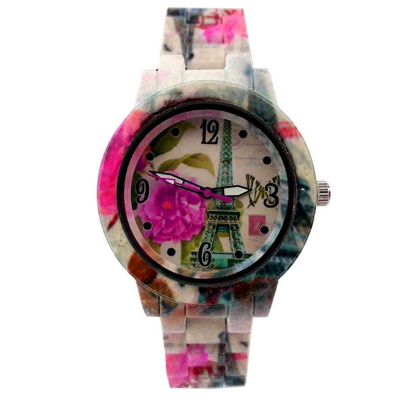 ساعت مچی عقربه ای زنانه مدل پاریس کد 111 ساعت مچی عقربه ای زنانه مدل پاریس کد 111