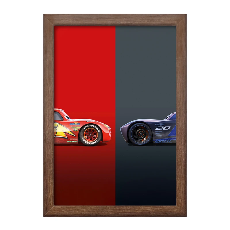 تابلو خندالو طرح ماشین ها (Cars) کد 36549