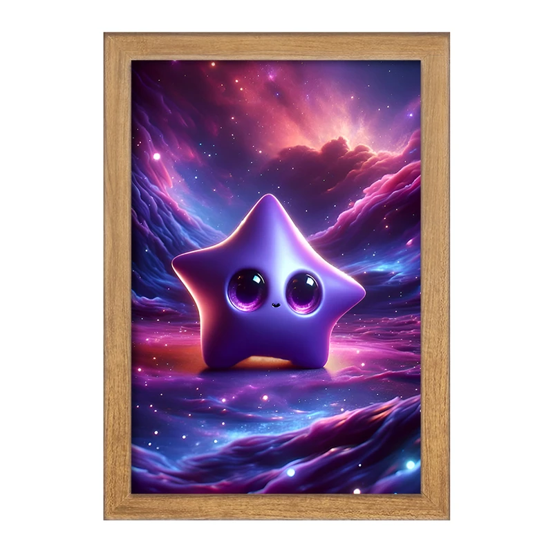 تابلو خندالو مدل ستاره ی کهکشانی کد F7543