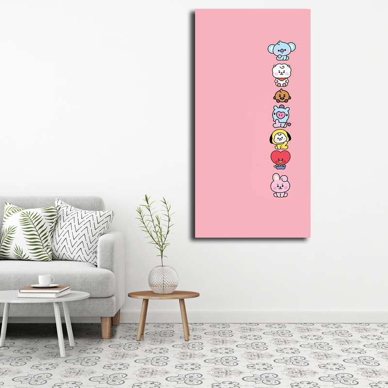 تابلو شاسی کودک مدل BT21 کد 48