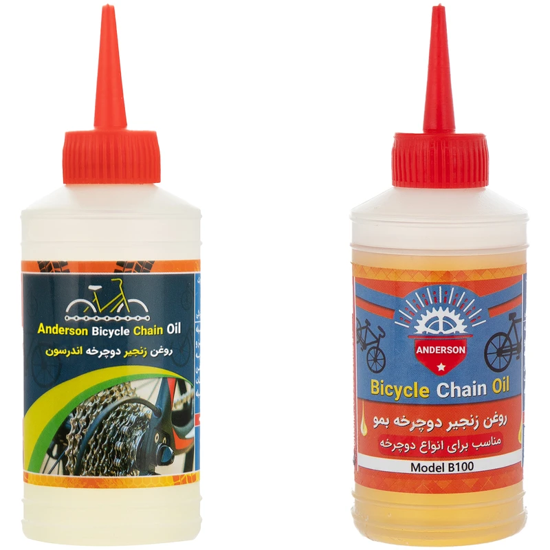 روغن زنجیر دوچرخه اندرسون مدل BA12 حجم 80 میلی لیتر بسته 2 عددی